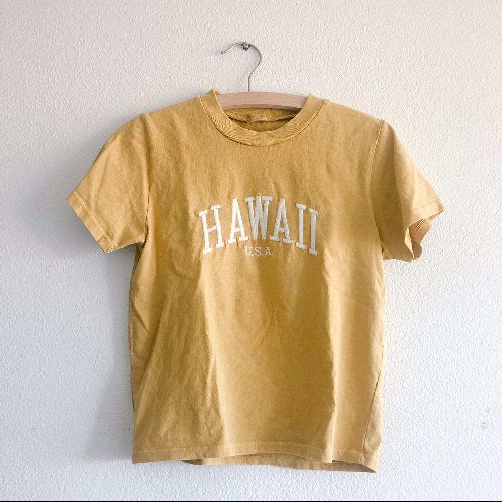 BRANDY MELVILLE Hawaii Exclusive Crop Top